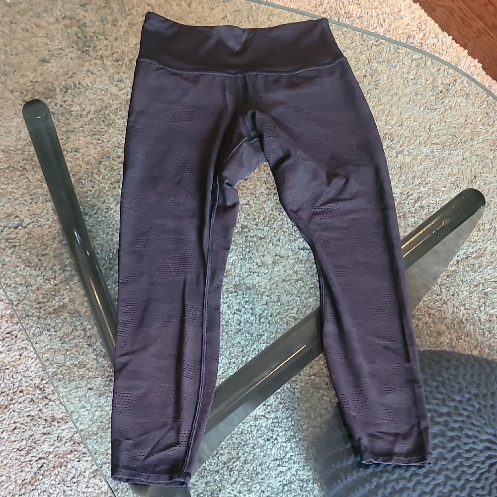 Athleta Black Leggings Seamless Fit